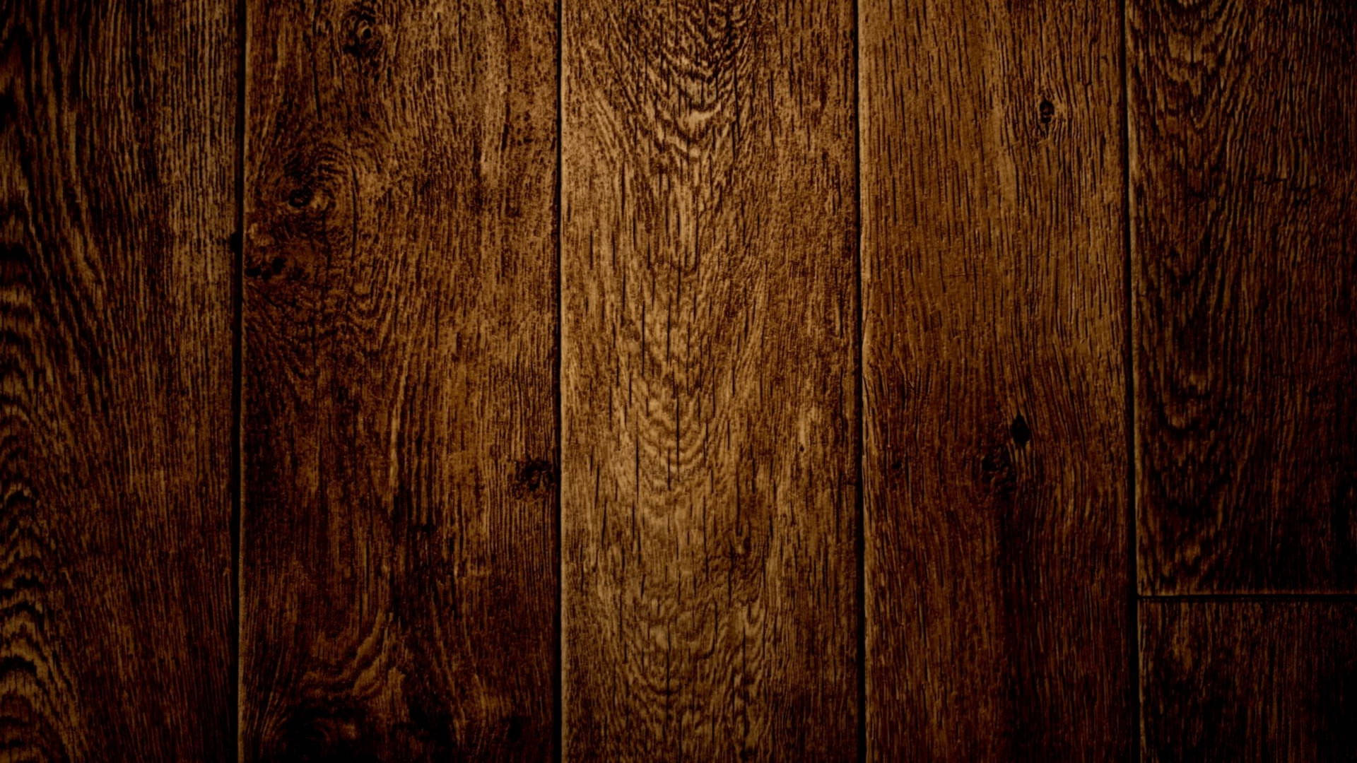 Brun Vintage Træplanker Tapet Wallpaper