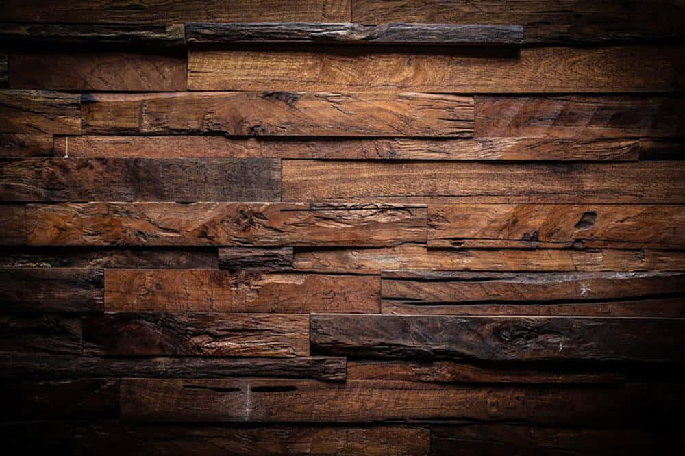 Beautiful Brown Wooden Texture Wallpaper