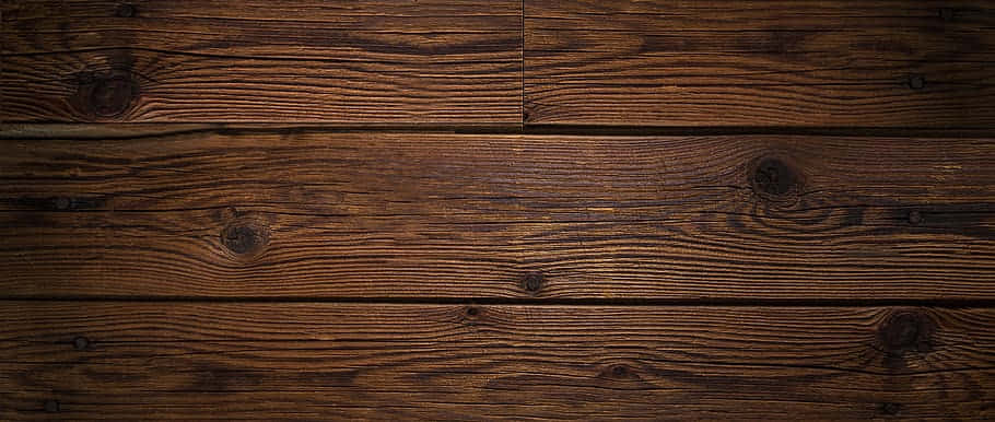 Rustic Brown Wood Texture Wallpaper