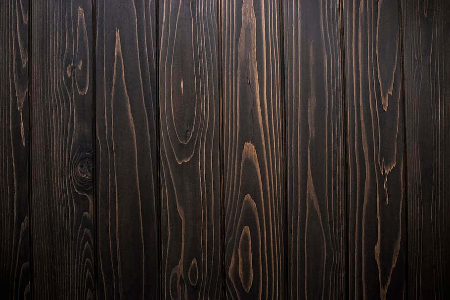 Elegant Brown Wood Texture Wallpaper