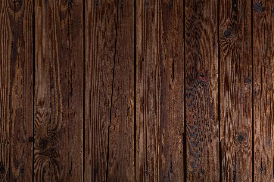 Brown Wooden Texture Wallpaper