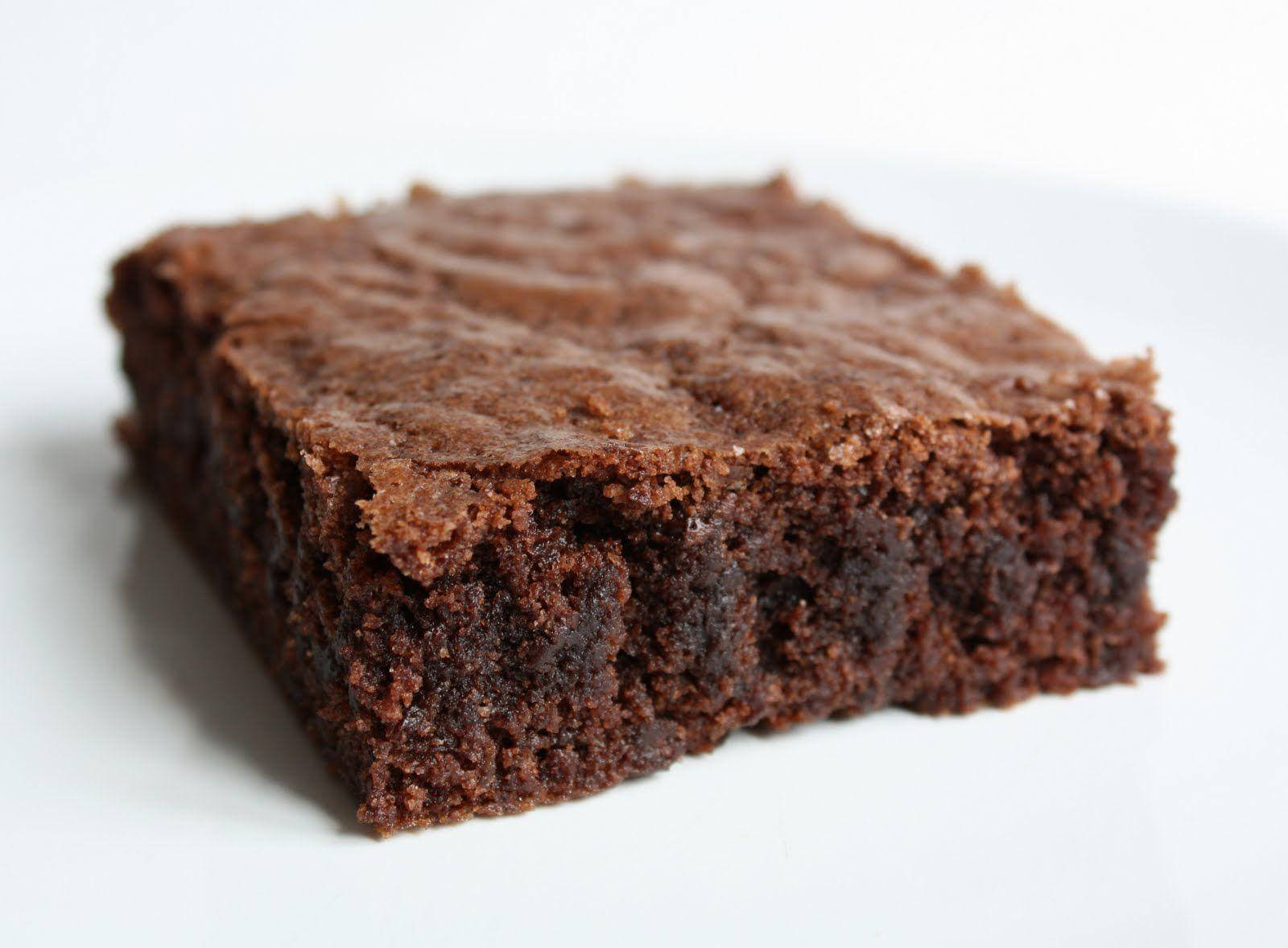 Brownie With Crusty Chocolate Picture
