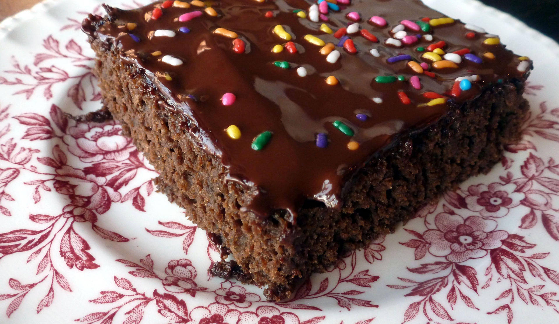 Brownies With Candy Sprinkles Picture