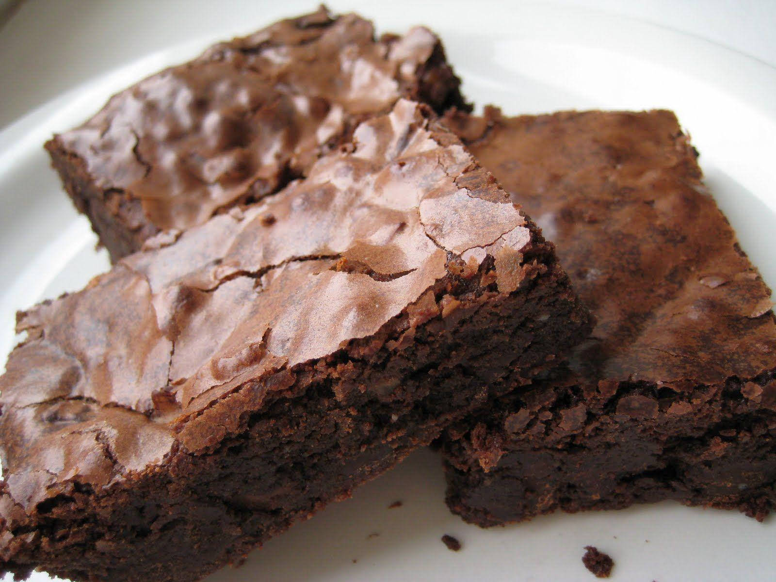Brownies With Choco Crust Picture