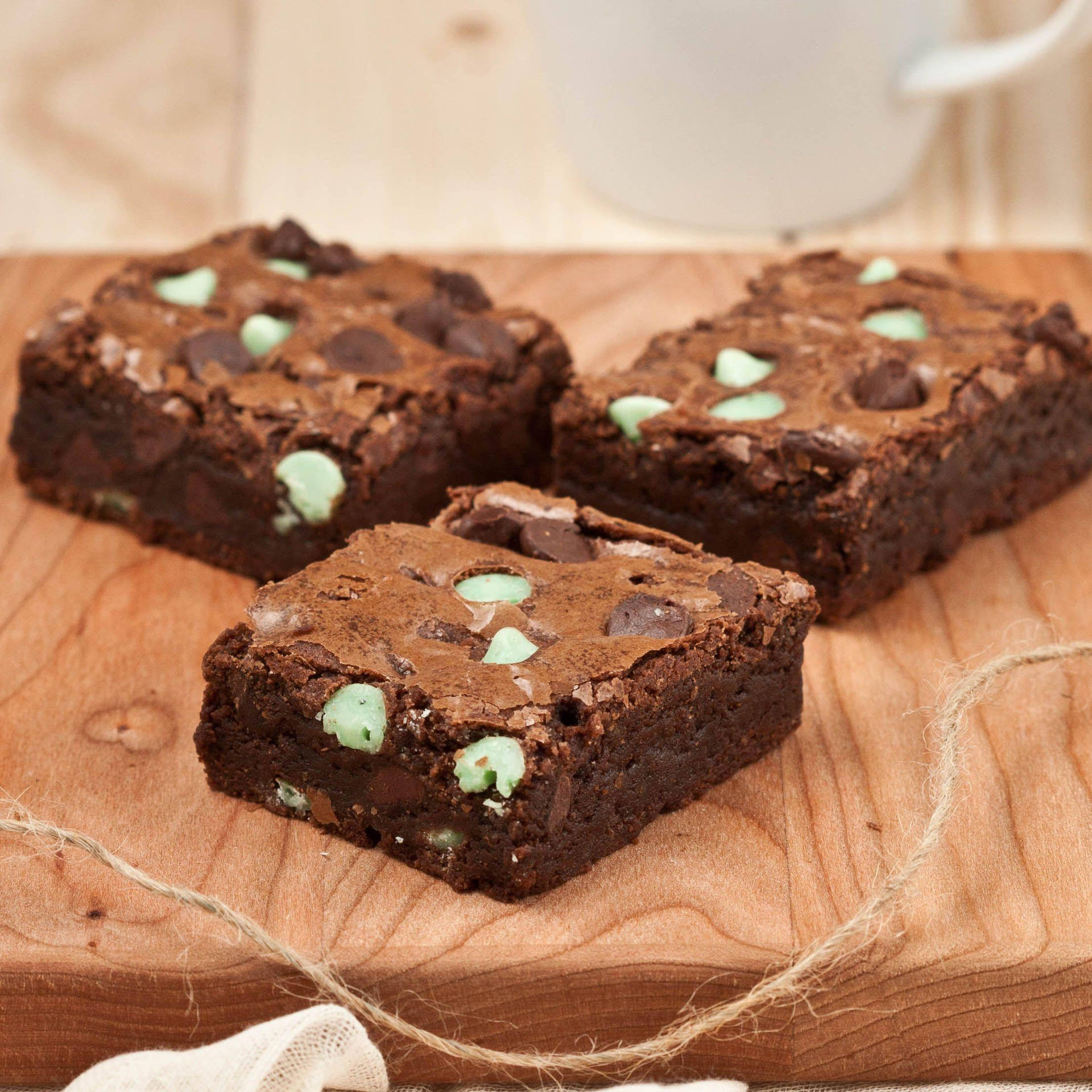 Brownies With Chocolate Chips Picture