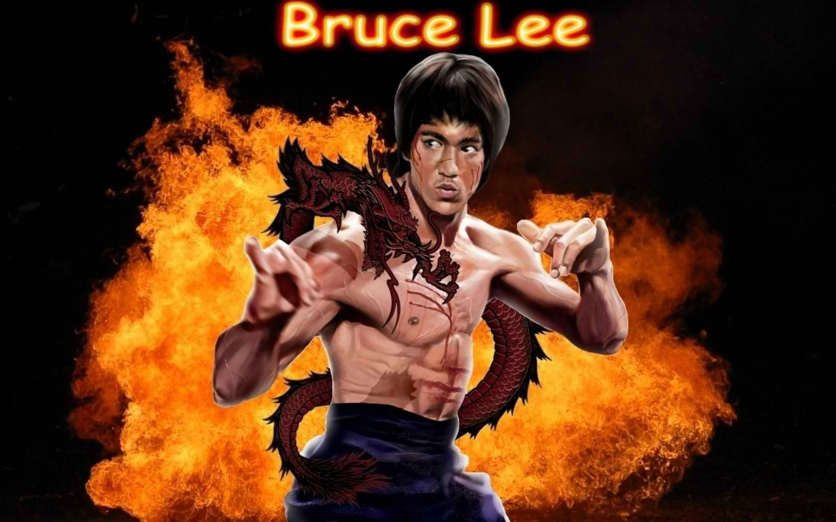 Bruce Lee Fiery Dragon Picture
