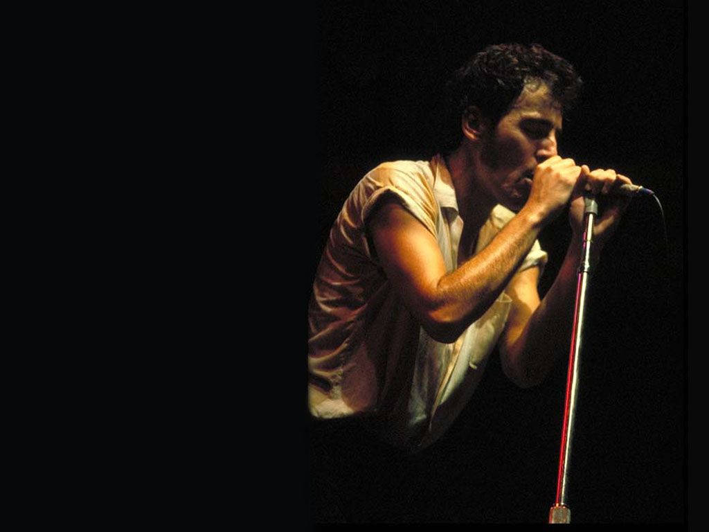 Bruce Springsteen Singing Someday We'll Be Together Wallpaper