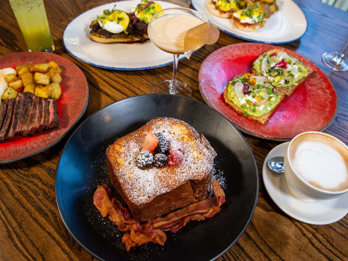 Start your weekend right with a delicious brunch.