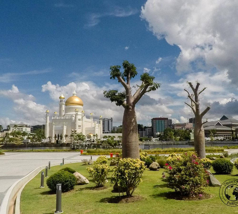 The tranquil beauty of Taman Mahkota Jubli Emas, Brunei Wallpaper