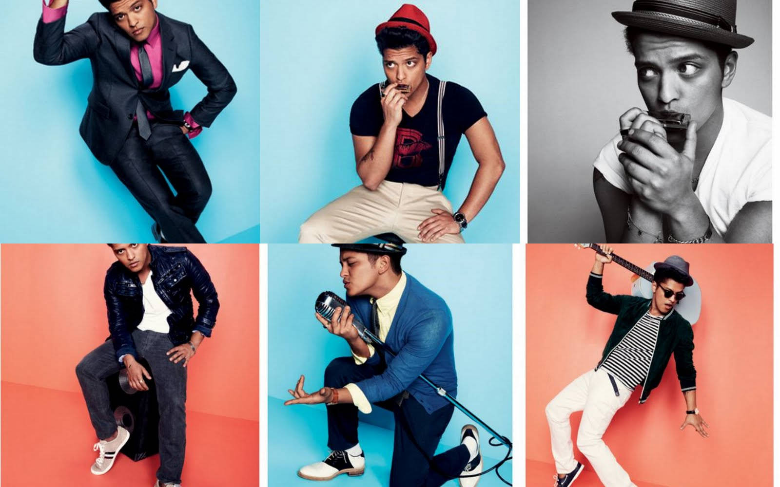 Grammy Award Winning Artist Bruno Mars Wallpaper