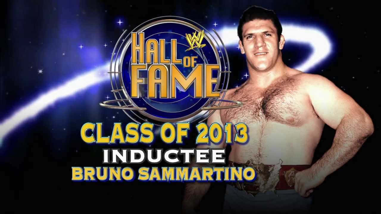 Bruno Sammartino Hall Of Fame Plakat 2013 Wallpaper