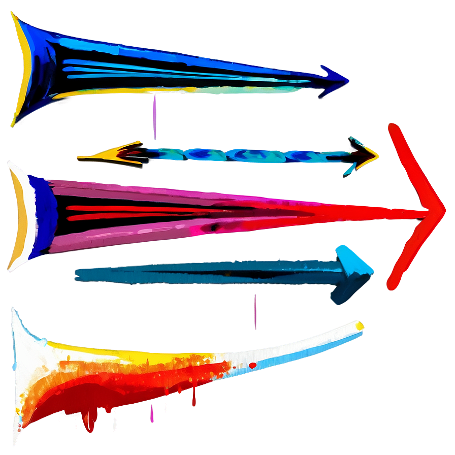 Brush Stroke Arrow Png 18 PNG