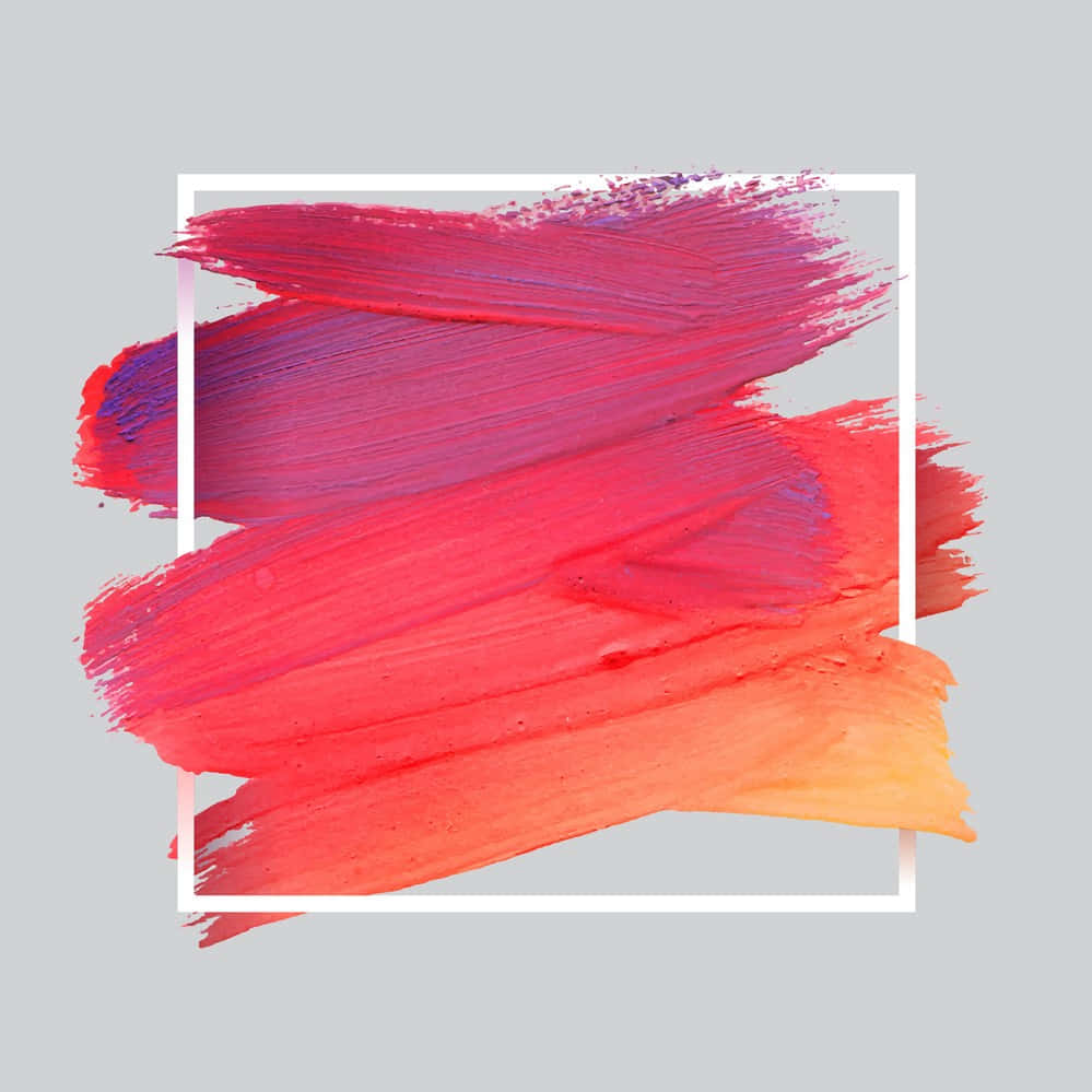 A Digital Brush Stroke Design in Wild Colors