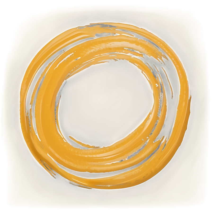 Brush Stroke Circle Png 06122024 PNG
