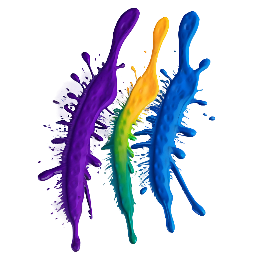 Brush Stroke Paint Splatter Png 23 PNG