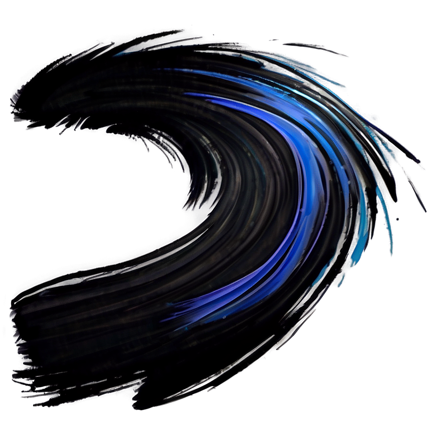 Brush Stroke Smear Png 05252024 PNG