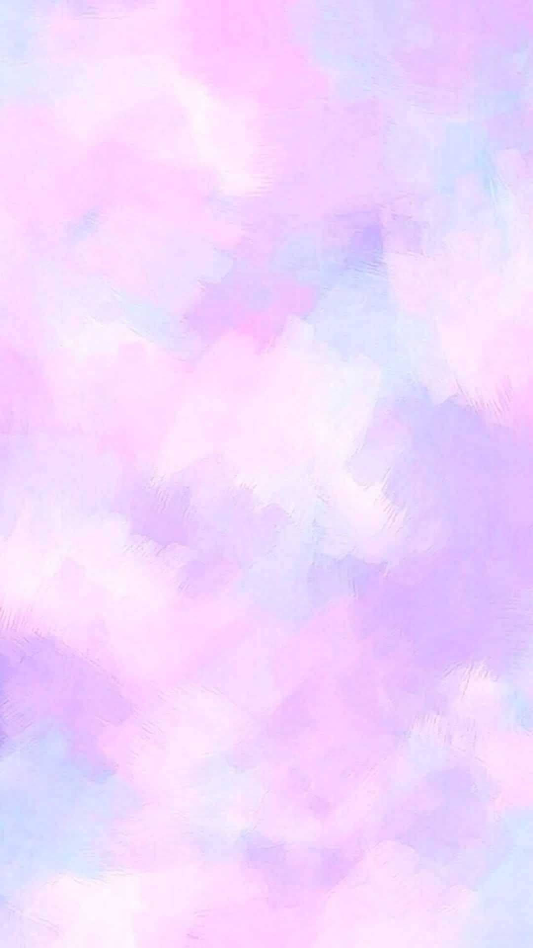 Pinselstrichein Pastell-lila Hintergrund Wallpaper
