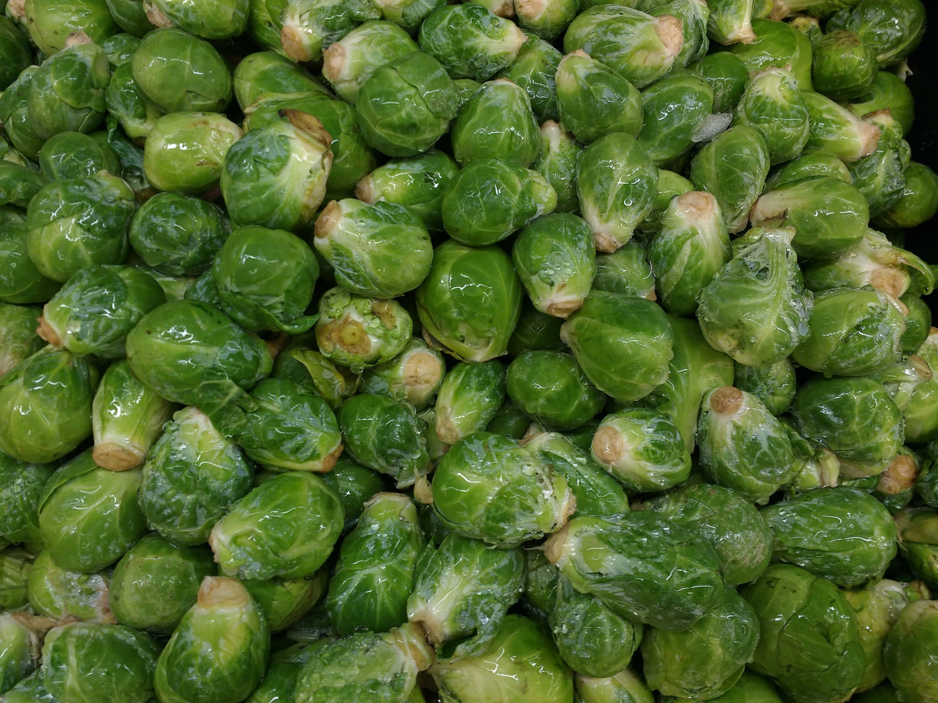 Brussel Sprouts At The Market
