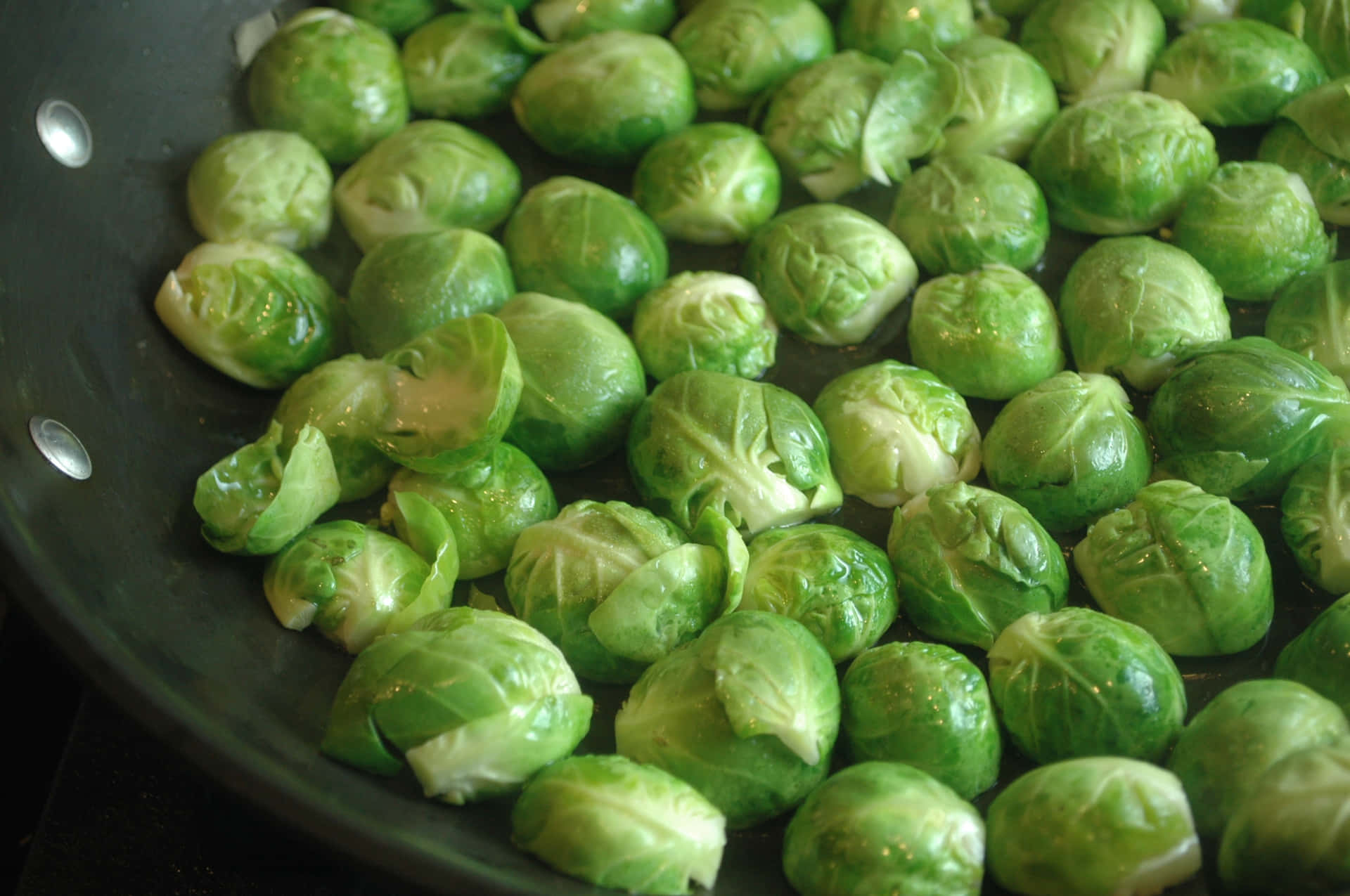 Fresh Green Brussel Sprouts