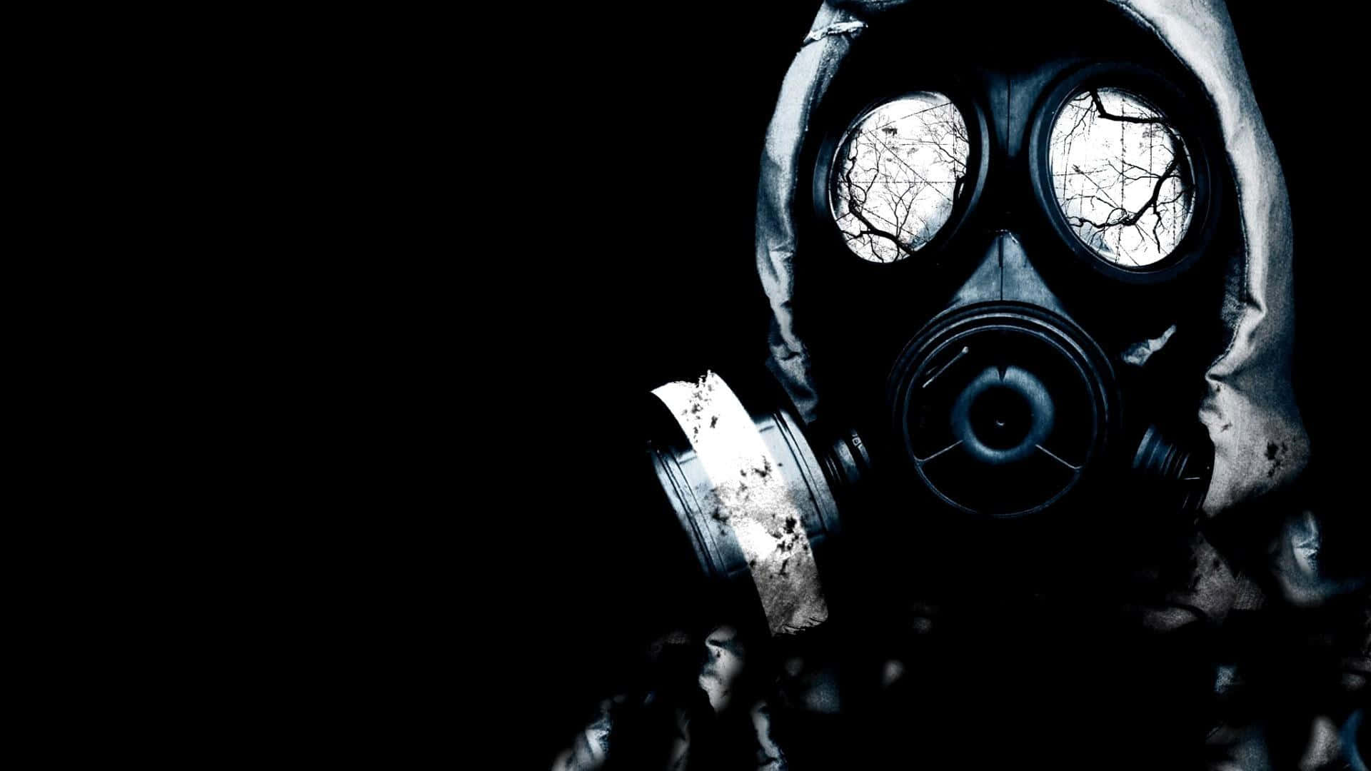 Brutal Gas Mask Wallpaper