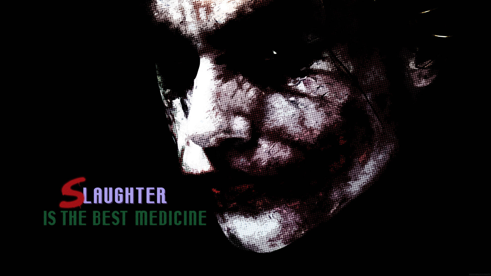 Download Brutal Joker Quotes From Batman Wallpaper 
