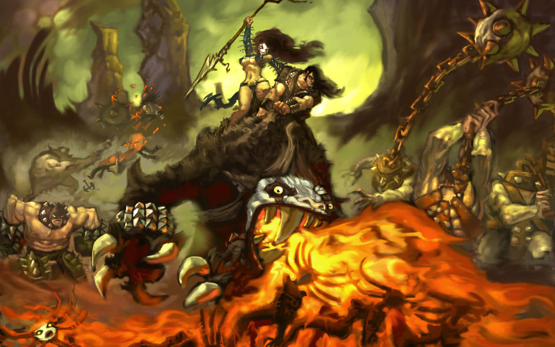 Brutal Legend Fantasy Game Wallpaper