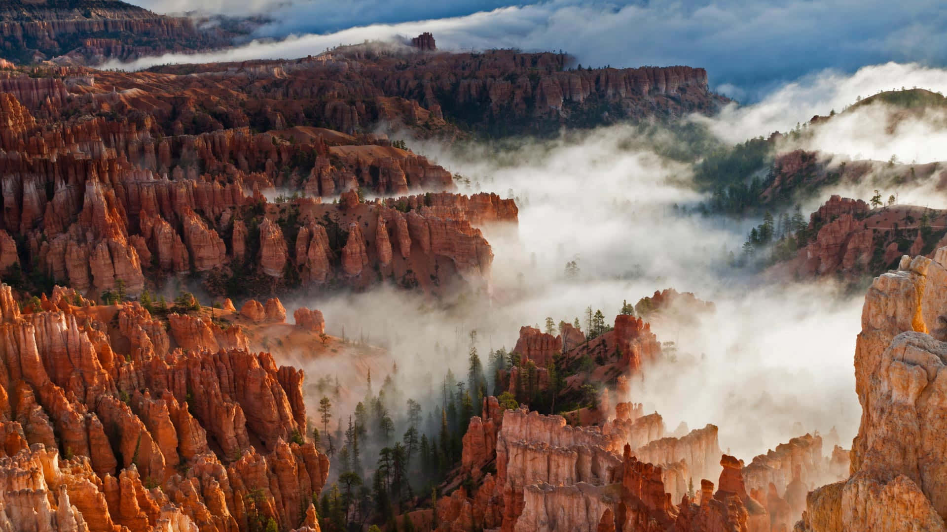 Bryce Canyon National Park Sea Of Clouds Wallpaper