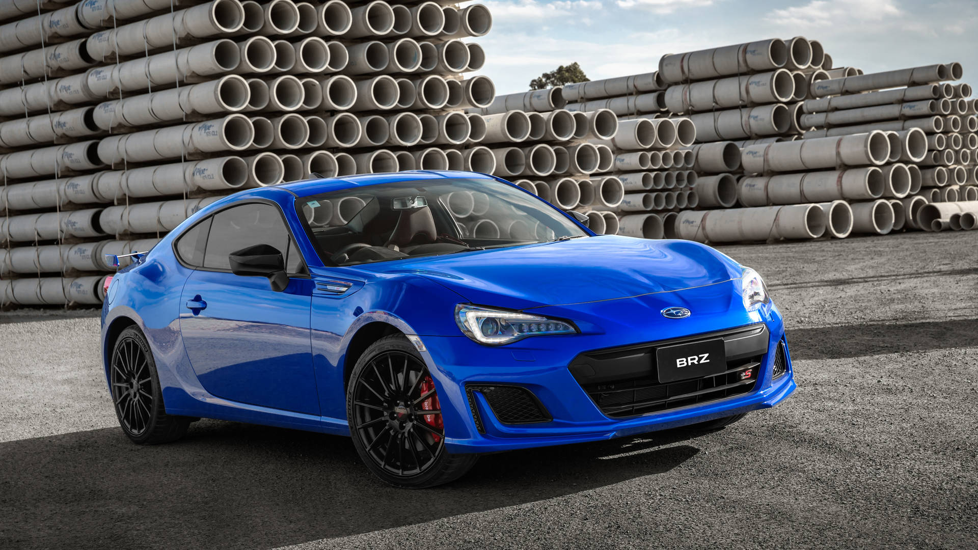 Brz Driving By Pipes Wallpaper