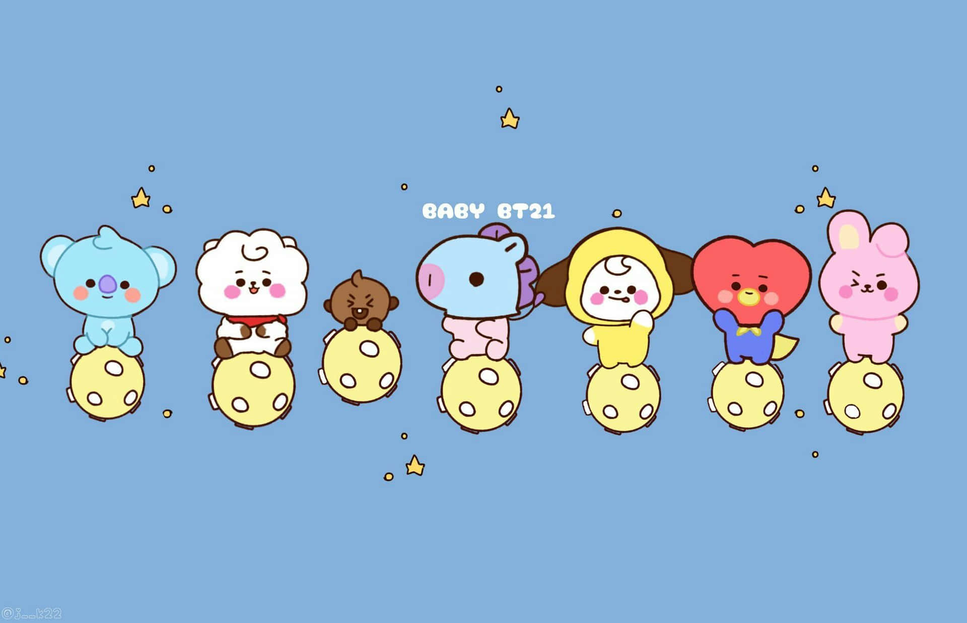 Get Ready to Level Up with Bt21 4K Wallpaper