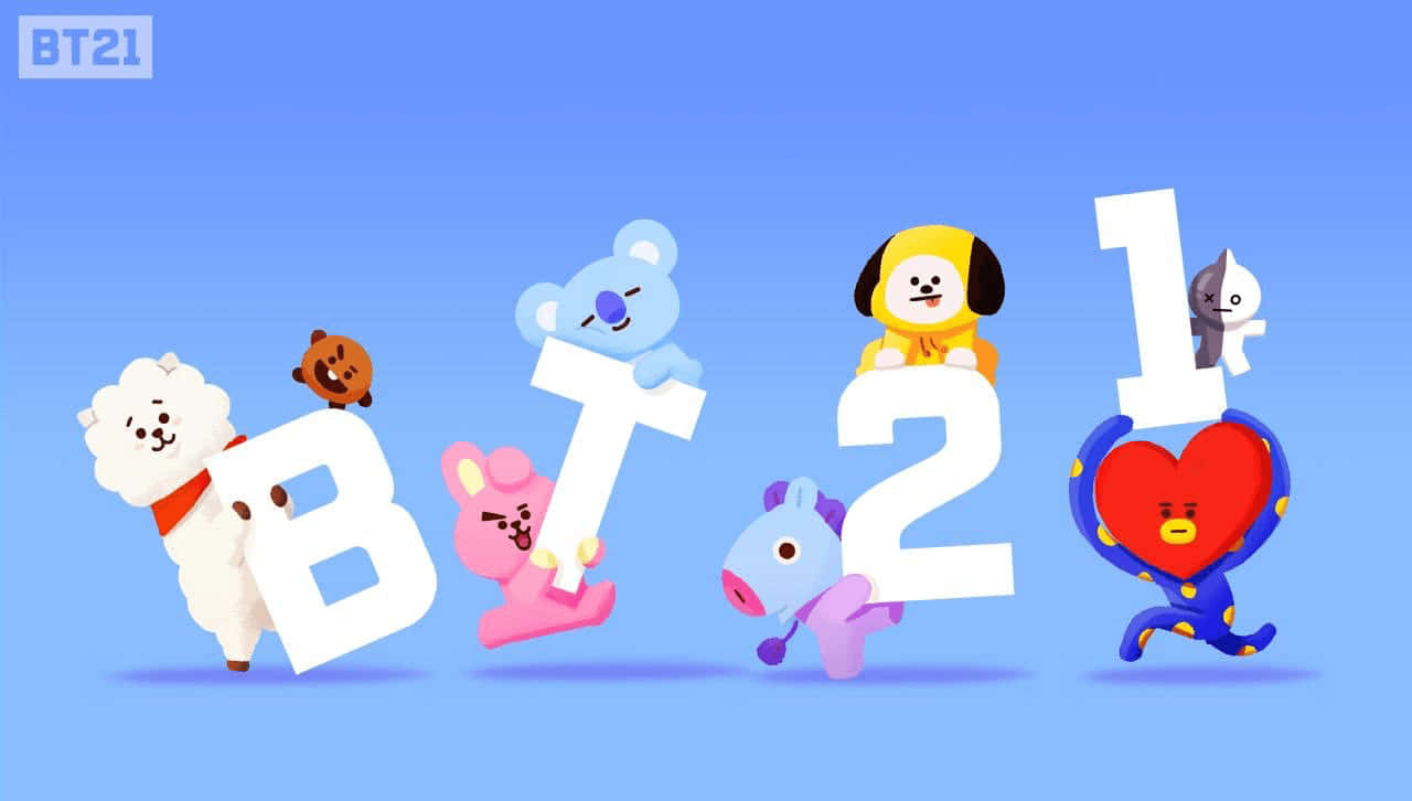 Join the BTS ARMY and get your Bt21 4K wallpaper now! Wallpaper