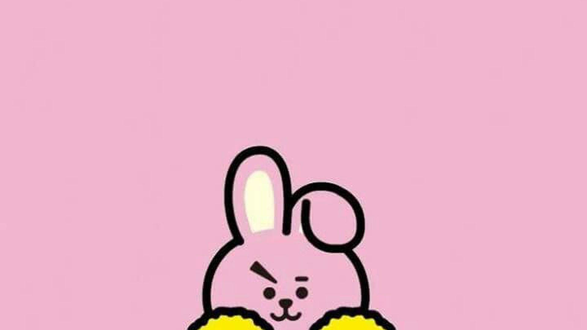 Bt21 Cartoon Kawaii Plush Headband Cookie Pink Rabbit Hair Ring Headdress  Jewelry Doll Around Cute Hair Rope Head Rope   AliExpress