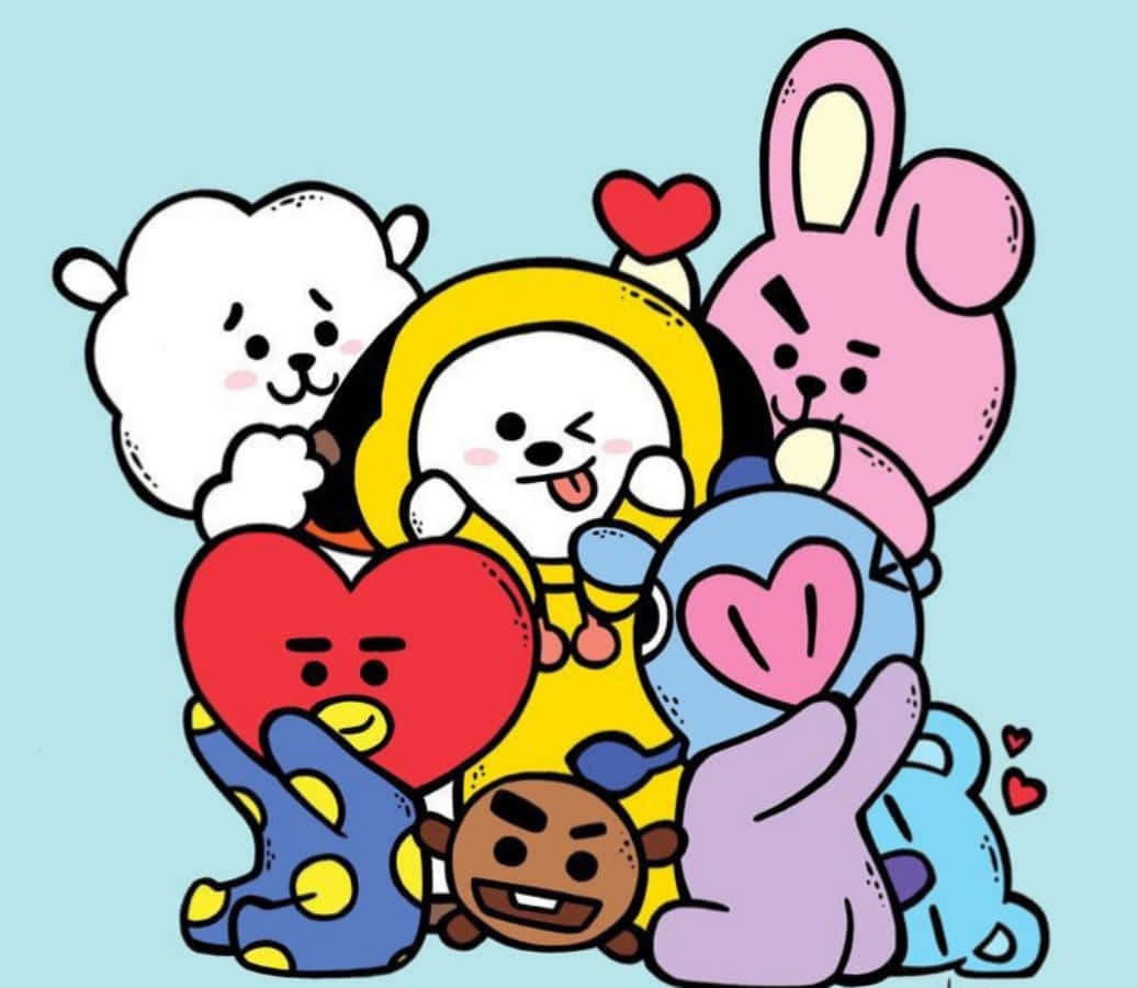 The iconic characters of BT21