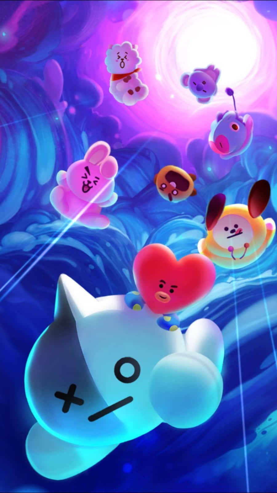 Get spontaneous with BT21!