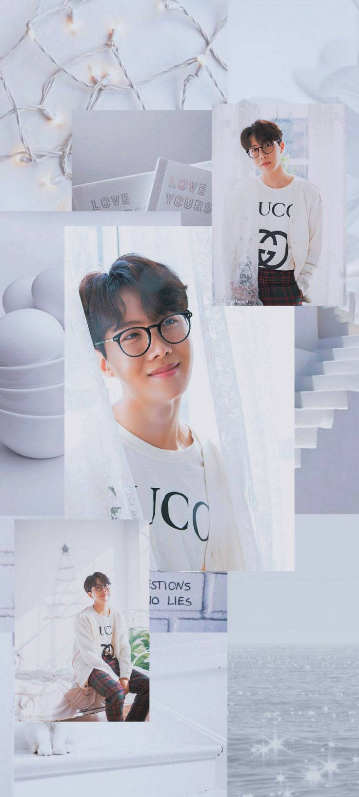 Bts Aesthetic Jhope On White Background