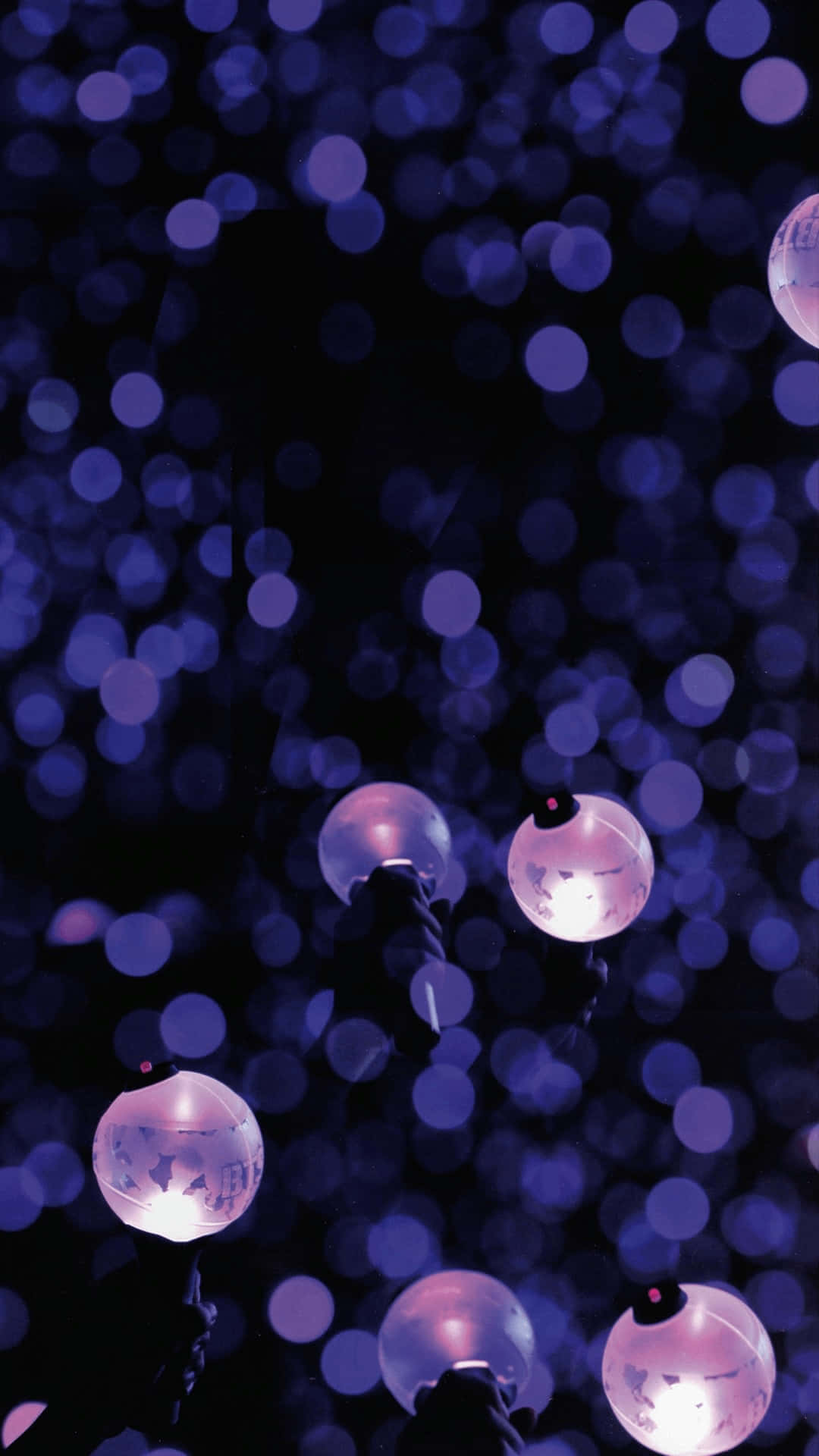 Light Up the Night with BTS Army Bomb Wallpaper