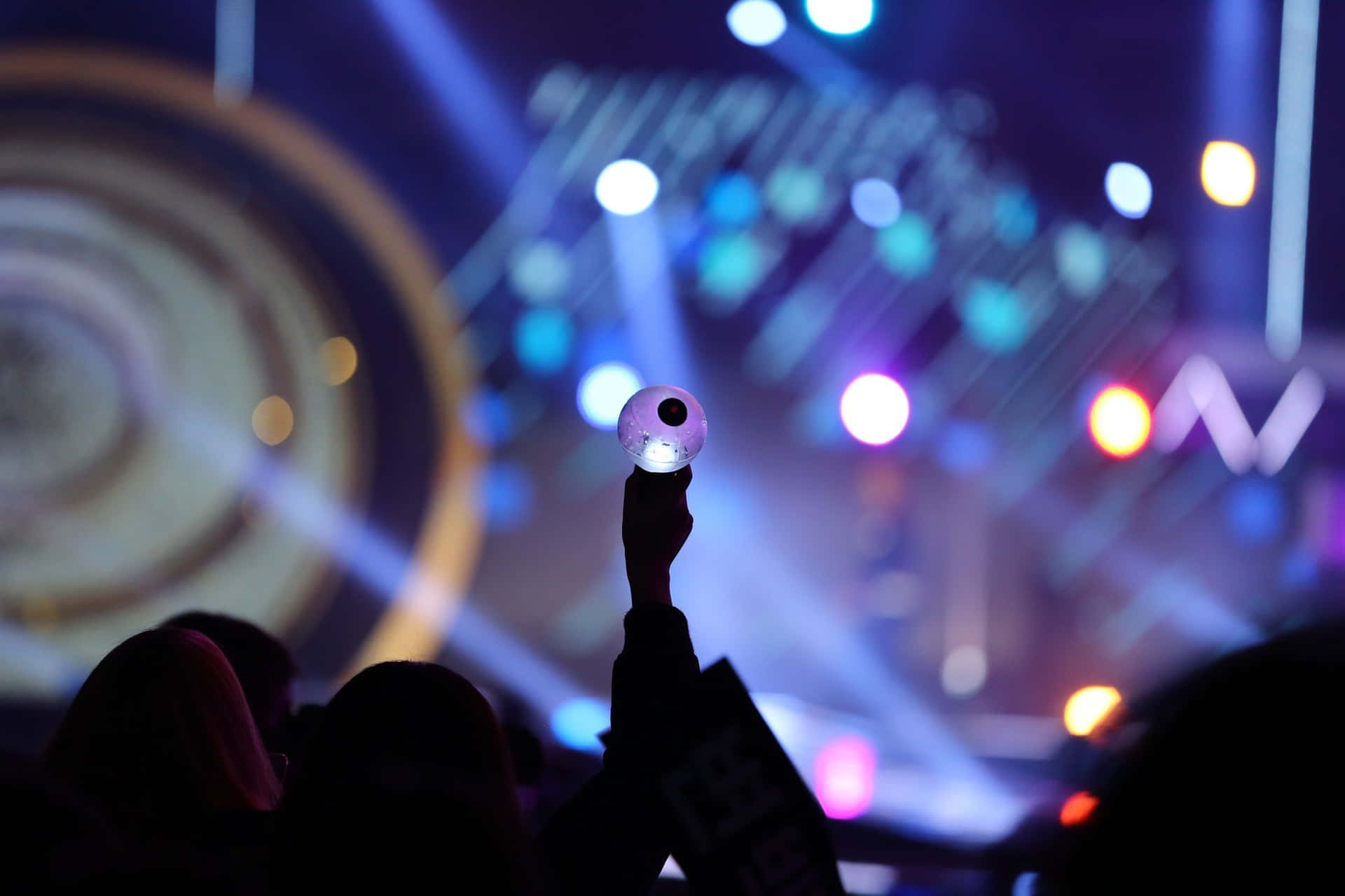 Fans Galore: Bts Army Bomb Ocean Achtergrond