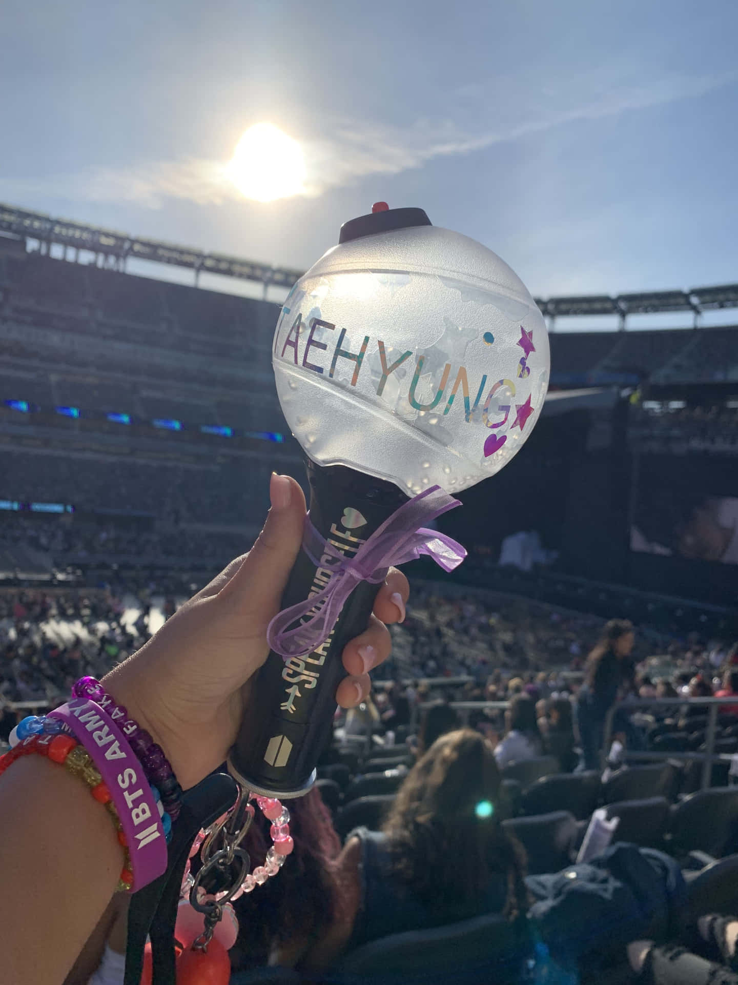 Bts Army Bomb - Ontsteek Je Passie Achtergrond