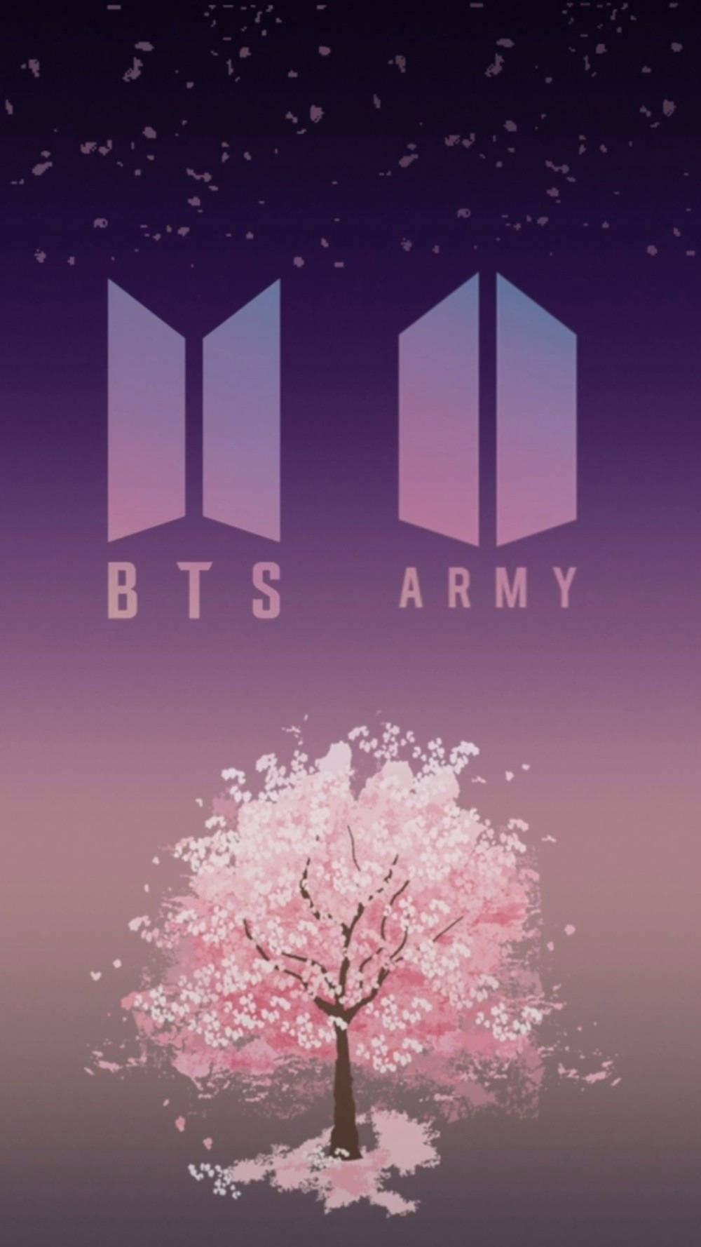 Bts Army Logo Purple Aesthetic Picture