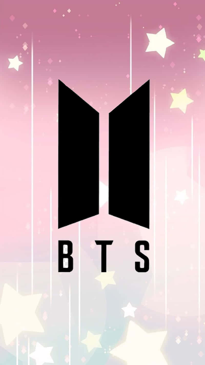 BTS Army Logo With Cute Stars Wallpaper