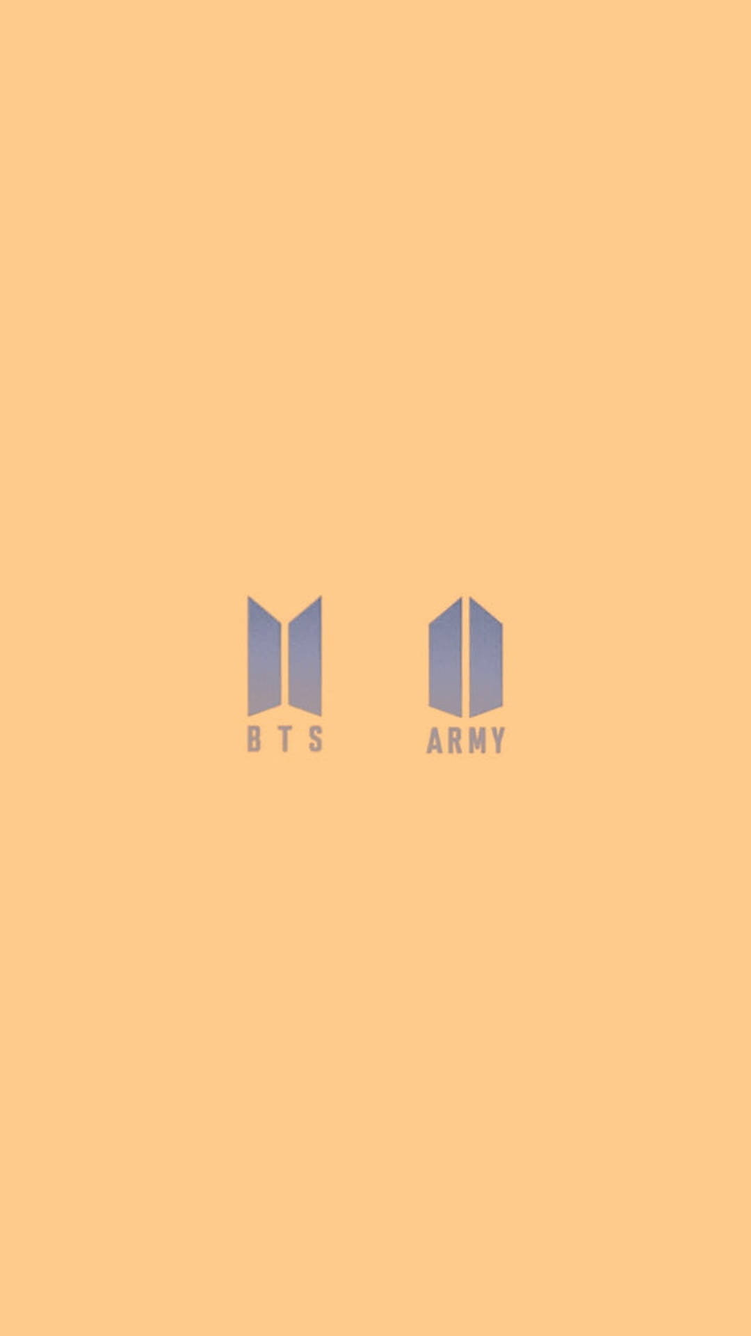 BTS Army Yellow Poster Wallpaper