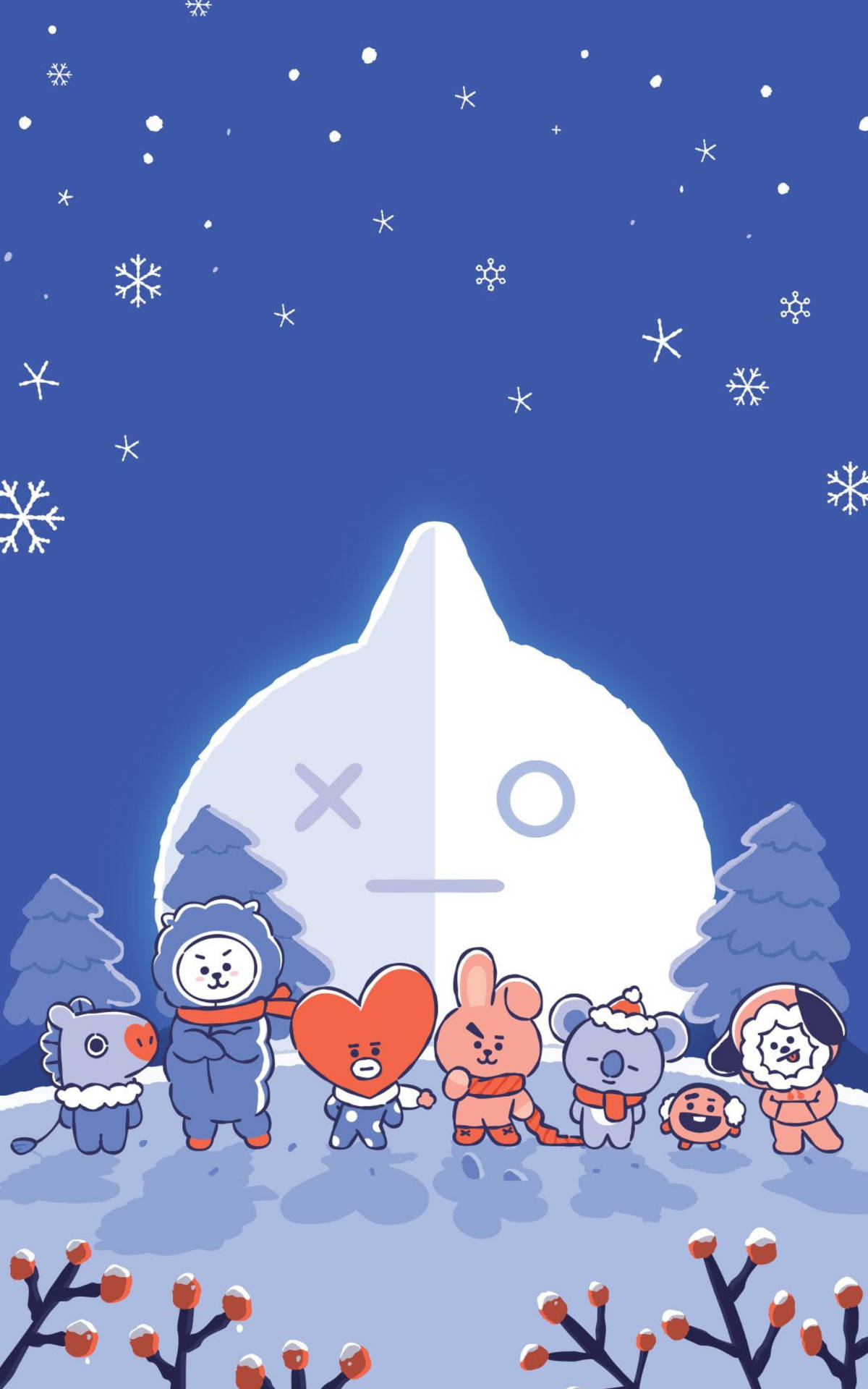 Cute BT21 Wallpapers all members For AMRY HD APK pour Android Télécharger