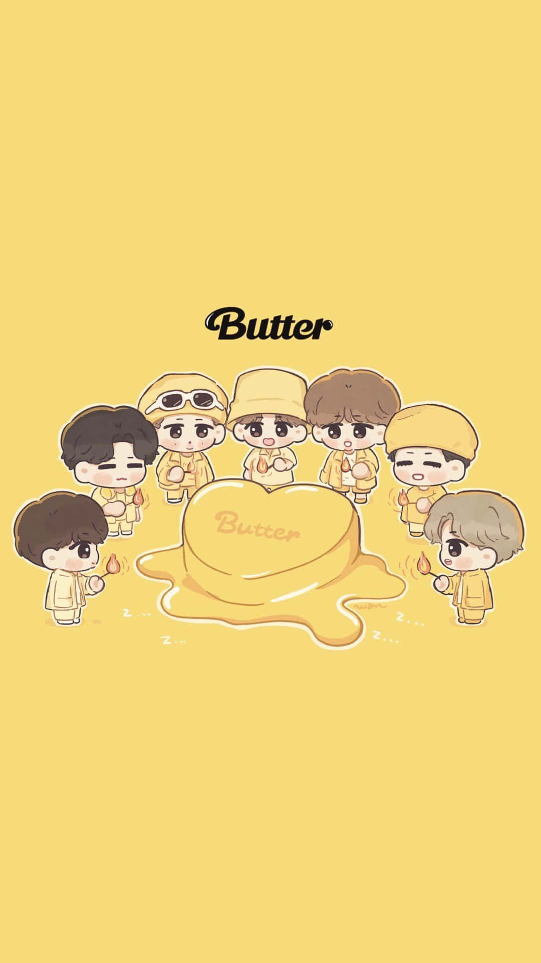 Bts Butter Era - The Boys Shine In Pop Colors