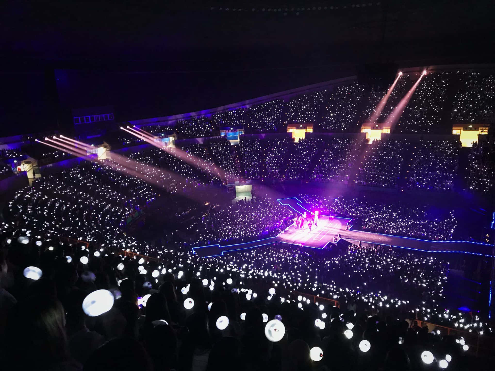 BTS gives an amazing performance at their sold out concert.