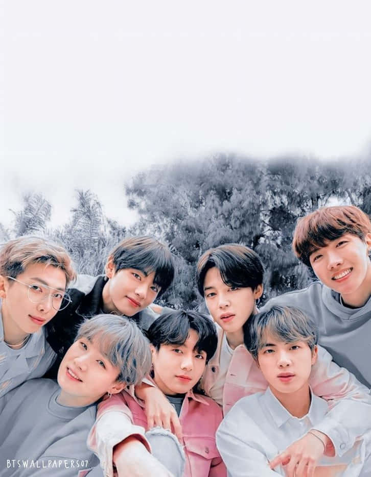 Download BTS Showing Their Cuteness | Wallpapers.com
