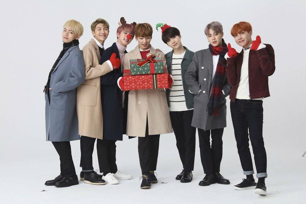 BTS  Christmas Holiday 2021 BTS Christmas 2021 HD phone wallpaper   Pxfuel
