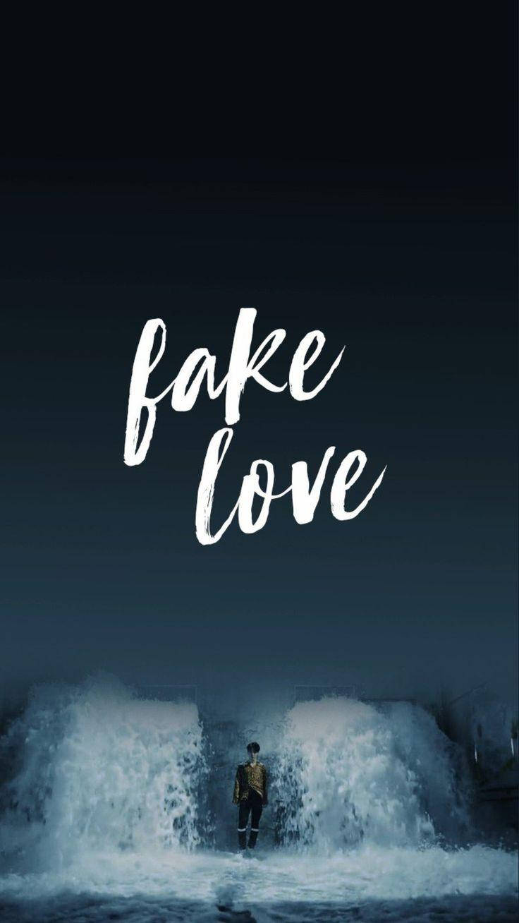 Btsfake Love-flod - Bts Fake Love Flood Wallpaper