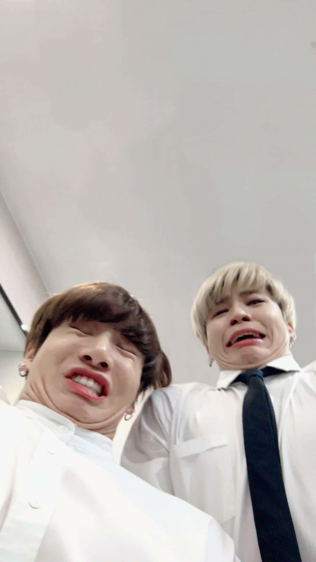 Laughing out Loud with BTS Wallpaper
