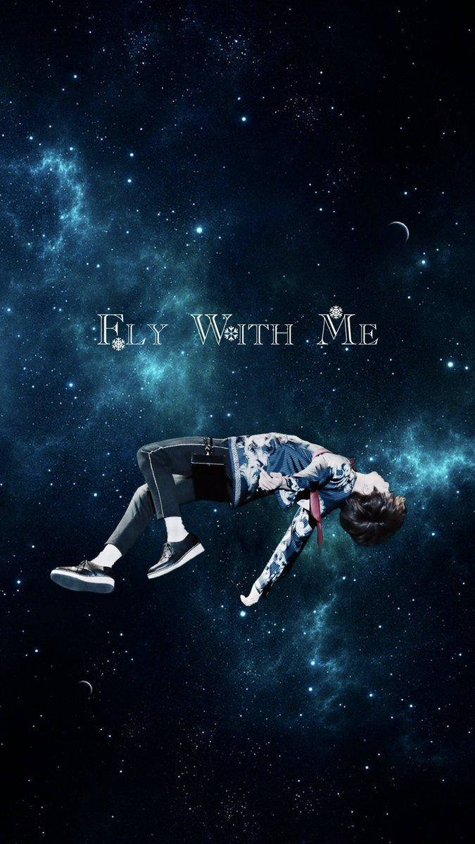 Bts Galaxy Fly With Me Wallpaper