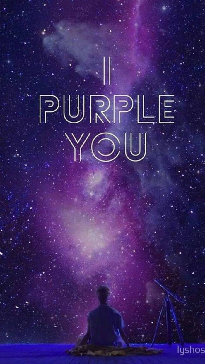 Bts Galaxy I Purple You Background