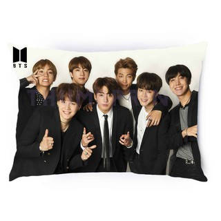 Bts Group Cute Pillow Picture